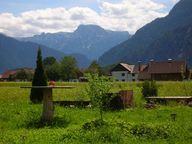 In unserem Garten ist es mehr als gemütlich